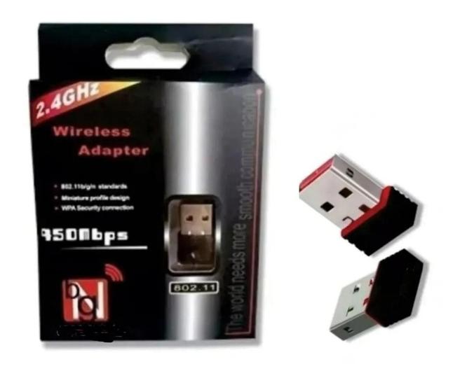 Imagem de Adaptador Rede Usb Sem Fio Wireless Para Notebook Emachines