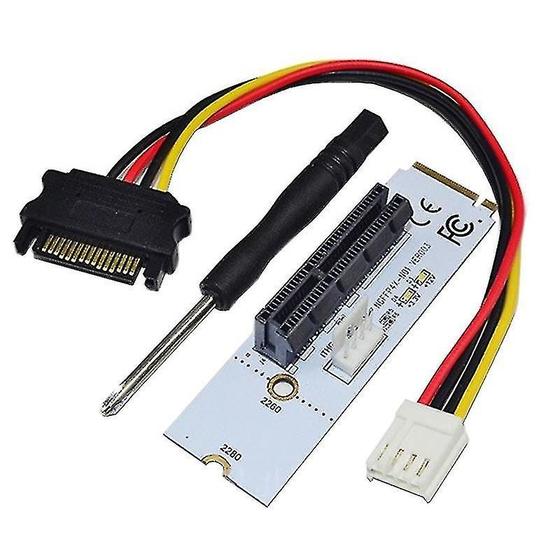 Imagem de Adaptador Riser PCI-E para NGFF M.2 - Conversores para Placas Gráficas (1x, 4x, 8x, 16x)