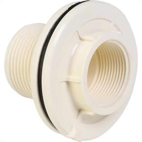 Imagem de Adaptador Roscavel Com Flange Krona 25Mm X 3/4'' - Kit C/10 Pecas