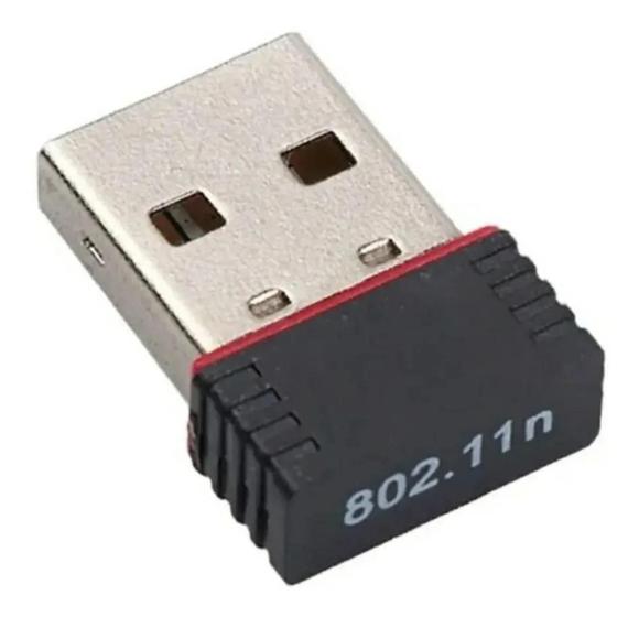 Imagem de Adaptador Sem Fio Receptor Wifi Wireless Usb Pc Internet