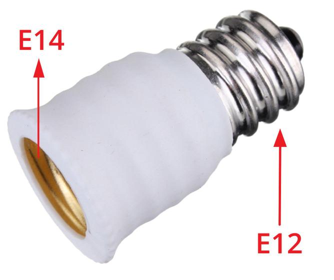 Adaptador Soquete Conversor Bocal E12 Para E14 JLIGHT Soquete para Lâmpada Magazine Luiza Adaptador Soquete Conversor Bocal E12 Para E14 JLIGHT Soquete para Lâmpada Magazine Luiza