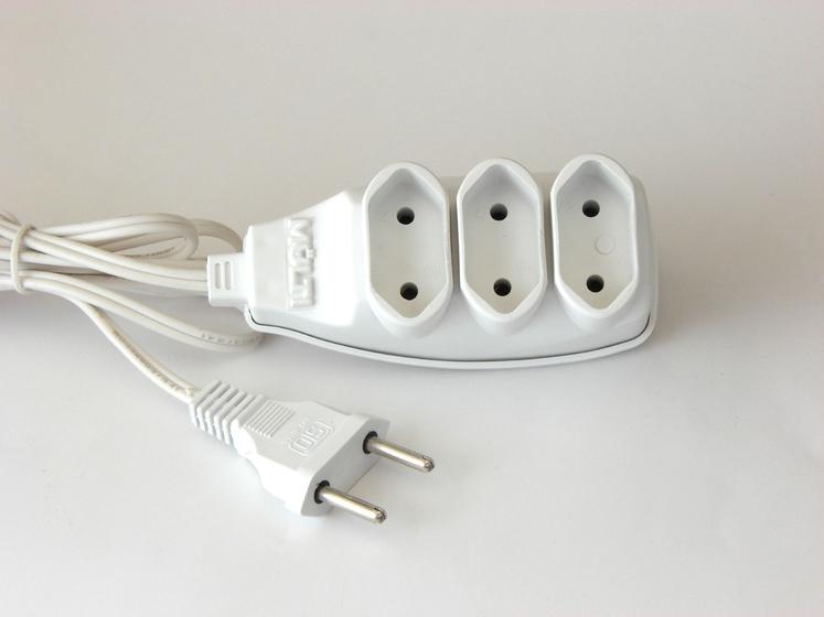 Imagem de Adaptador Tipo Extensão de Tomada 3T com 5 metros Tripolar