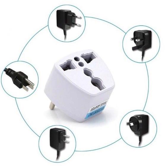 Adaptador Tomada Universal 10A Padrão Benjamin T Menor preço em Adaptador Tomada Universal 10A Padrão Benjamin T