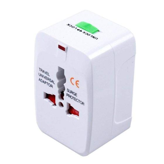 Adaptador Tomada Universal Padrão Internacional 150 Países Bivolt Menor preço em Adaptador Tomada Universal Padrão Internacional 150 Países Bivolt