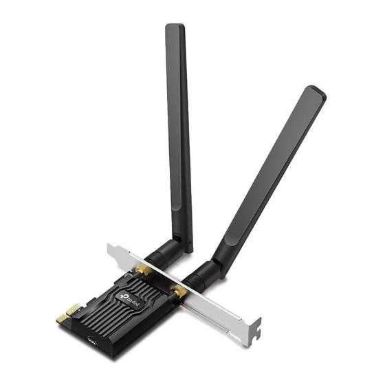 Imagem de Adaptador TP-Link Archer TX20E Wi-Fi 6 PCIe AX1800 Dual Band Bluetooth 5.2 