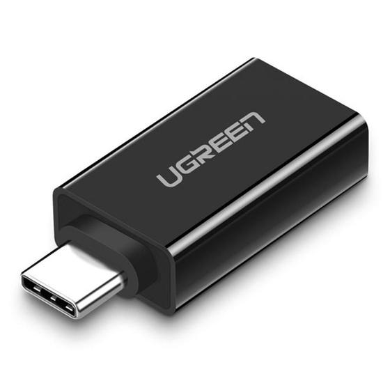 Imagem de Adaptador Ugreen Usb-c Para Usb 3.0 Mini Conversor Preto