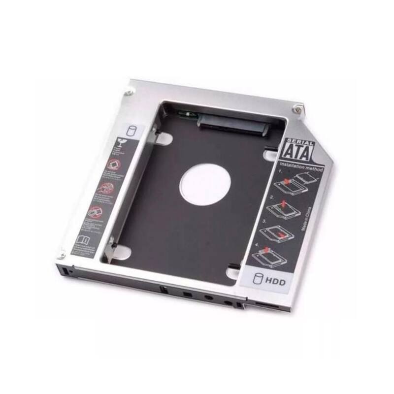 Adaptador Universal Caddy Dvd Para Hdd/Ssd Notebook 12,7mm - DRAIK ...