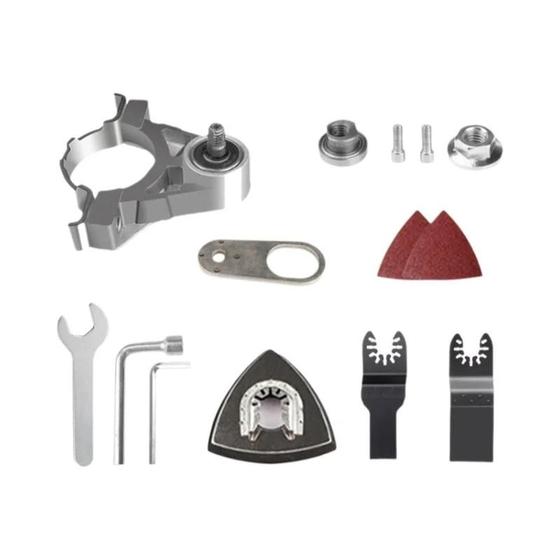 Adaptador Universal para Lixadeira Angular com Rosca M10 - Para Politriz e Cortador Imagem de Adaptador Universal para Lixadeira Angular com Rosca M10 - Para Politriz e Cortador