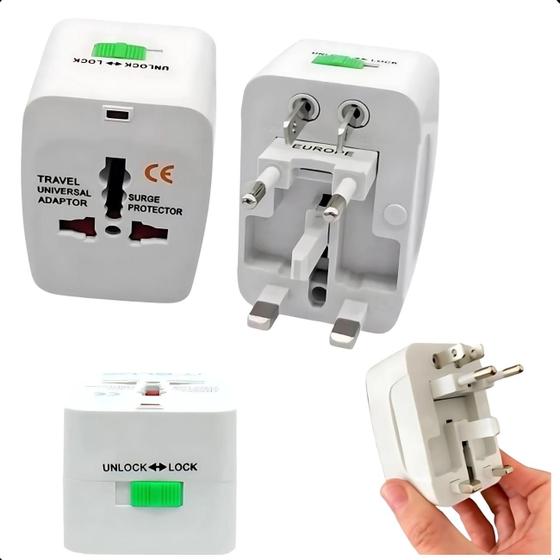 Imagem de Adaptador Universal para Viagem e Trabalho com Alta Performance