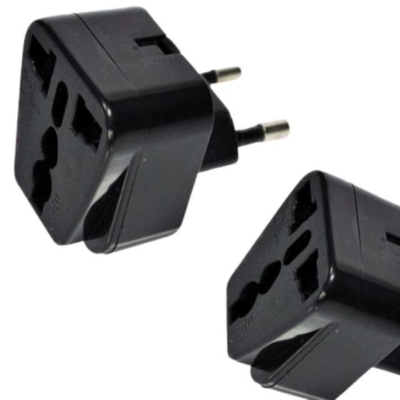 Adaptador Universal Tomada Ac Padrão Europeu Uk Para Brasil Menor preço em Adaptador Universal Tomada Ac Padrão Europeu Uk Para Brasil