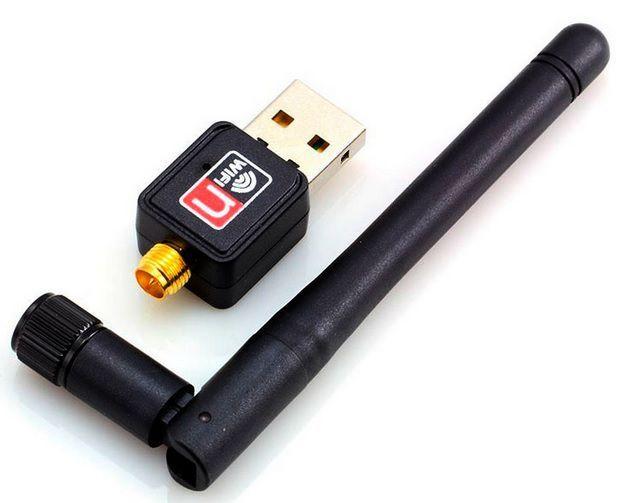 Imagem de Adaptador Usb 2.0 Wireless Com Antena Wifi 802.11 600 Mbps