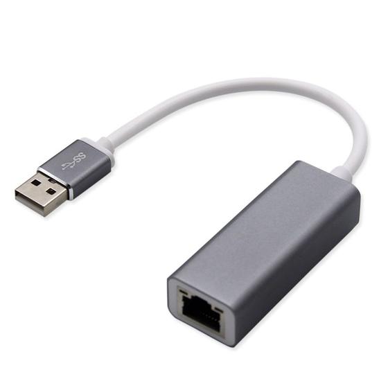 Imagem de Adaptador Usb 3.0 Para Rj45 Gigabit Notebook e Computadores