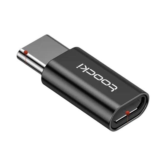 Imagem de Adaptador USB 3.0 Tipo C para Micro USB 2.0 - Conversor OTG para Macbook, Xiaomi e Samsung