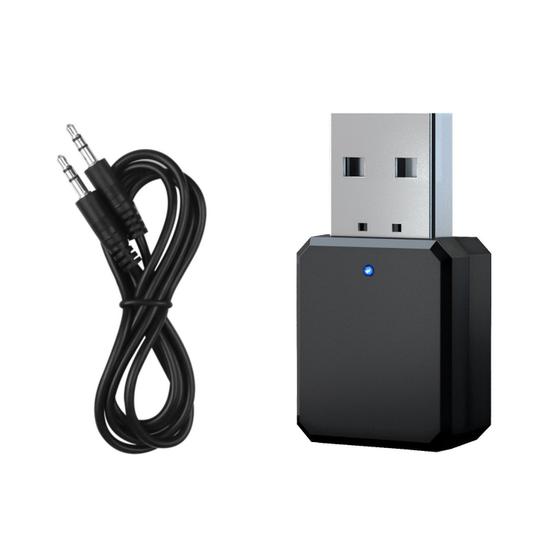 Imagem de Adaptador Usb Bluetooth 5.1 Receptor Musica P2 Automotivo