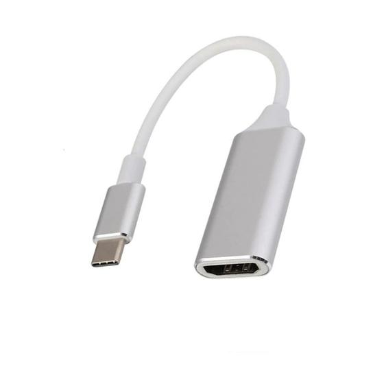 Imagem de Adaptador USB-C 3.1 Para HDMI - Conecte Seu Dispositivos Com Facilidade e Qualidade