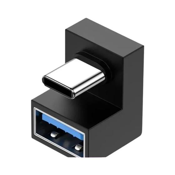 Imagem de Adaptador USB-C Macho para USB-A Fêmea - Conversor Universal OTG para Macbook, Huawei e Samsung