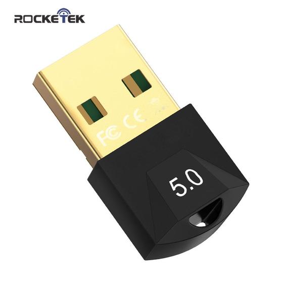 Imagem de Adaptador USB com Bluetooth 5 0 Adaptador Dongle para PC ~