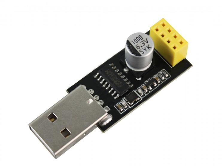 Imagem de Adaptador USB para Módulo WiFi ESP8266 ESP-01 - GC-85