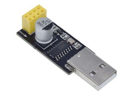 Imagem de Adaptador USB para Módulo WiFi ESP8266 ESP-01