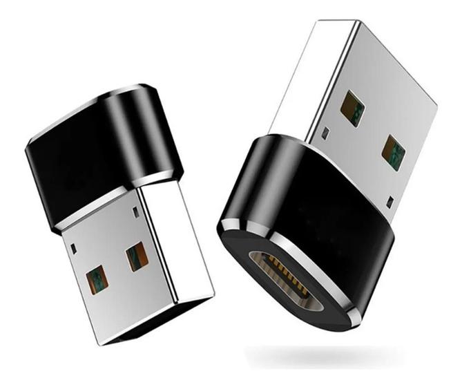 Imagem de Adaptador Usb Tipo C Fêmea X Usb 2.0 Macho - X-Cell