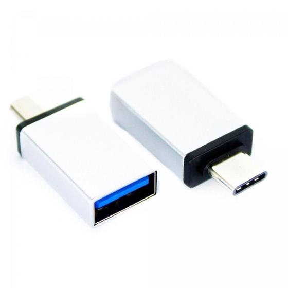 Imagem de Adaptador Usb Tipo C Macho Para Usb 3.0 Femea Adap0071