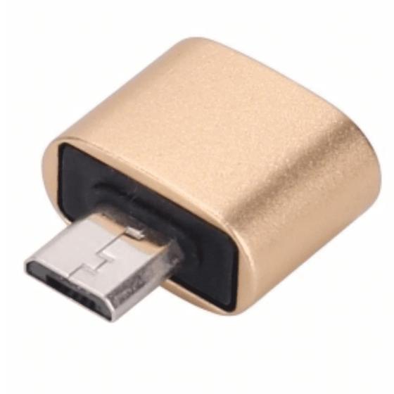 Imagem de Adaptador Usb Tipo C V8 macho 3.0 P/ Usb Fêmea 3.0 TYPE-C OTG