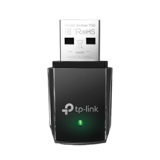 Imagem de Adaptador USB TP-Link Mini Wireless Archer T3U MU-MIMO AC1300