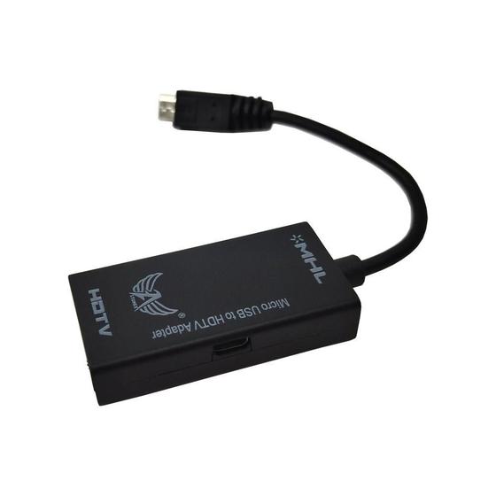 Adaptador Usb V8 Para Hdmi Celular Notebook Hd Au 8805 Au 8805 Adaptador de Video Magazine Luiza