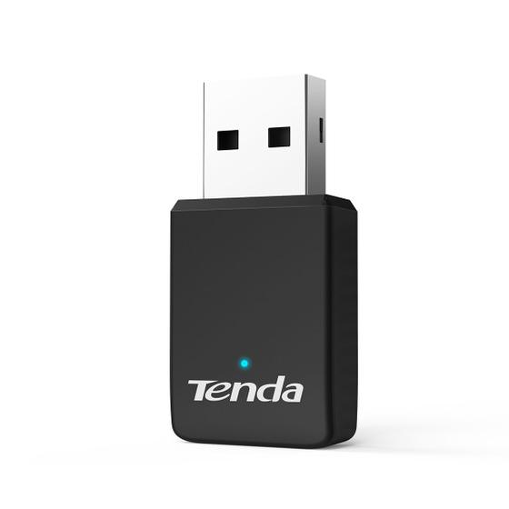 Imagem de Adaptador USB Wifi Dual Band AC650 Sem Fio U9 TENDA