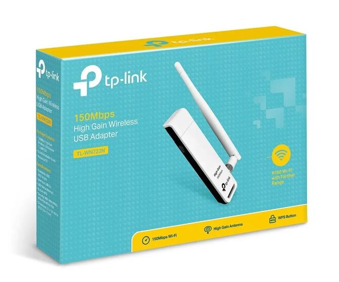 Imagem de Adaptador Usb Wireless 150mbps Compatível com o padrão IEEE 802.11n - TP-LINK