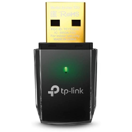 Imagem de Adaptador Usb Wireless Dual Band Tp-link Ac600 Archer T2u V3