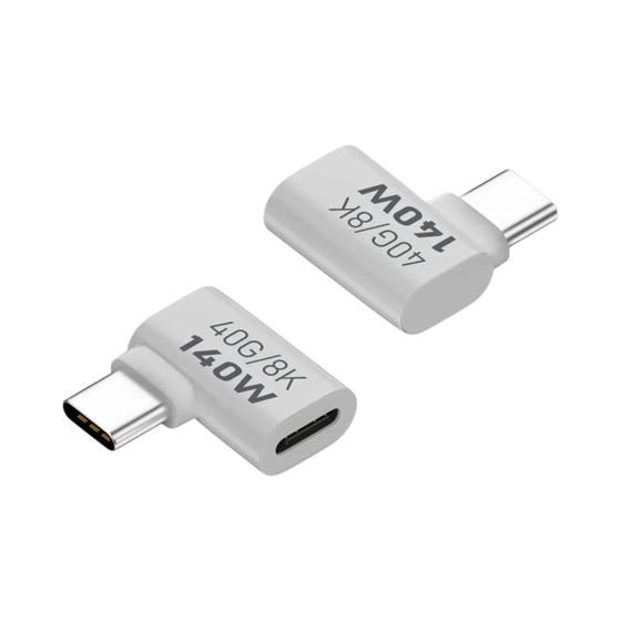 Imagem de Adaptador USB4 40Gbps Tipo C para USB-C - Carregamento Rápido, Sincronização de Dados e 8K@60Hz