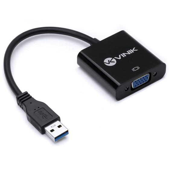 Imagem de Adaptador Vga Femea Para Usb Macho - Vgafusbm