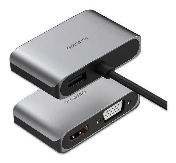 Adaptador Vídeo Hub Multi Display Uga Hdmi Vga Usb Monitores - HAGIBIS ...