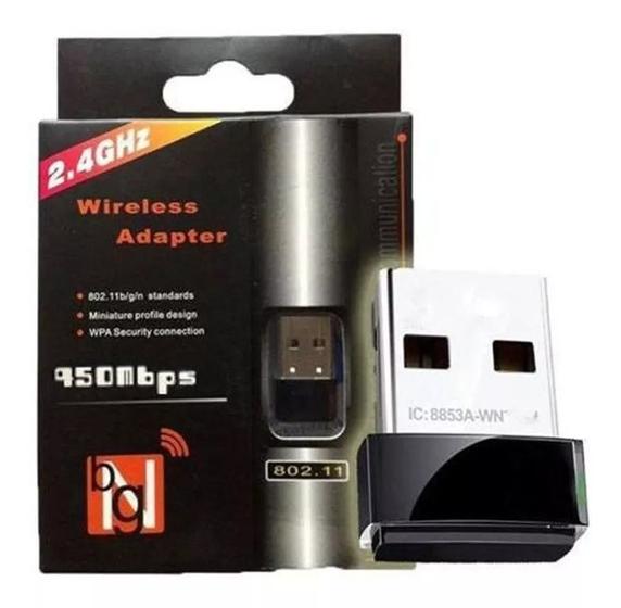 Adaptador Wifi 2.4 600mbps Wireless USB Menor preço em Adaptador Wifi 2.4 600mbps Wireless USB