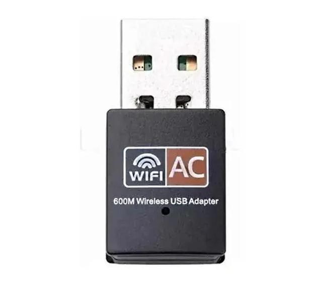 Imagem de Adaptador Wifi Dual Band 2.4 / 5ghz 600mbps Wireless 5g Usb - Realtek