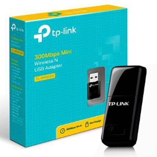 Imagem de Adaptador WiFi TP-Link 300Mbps - USB 2.0, Antena Interna