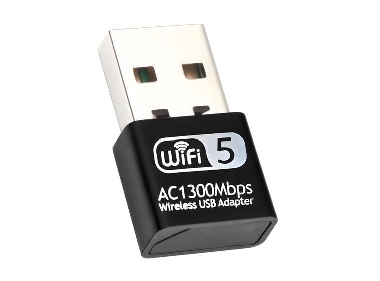 Imagem de Adaptador Wifi Usb 3.0 Dual Band 1300mb 2.4/5ghz Wireless 5g