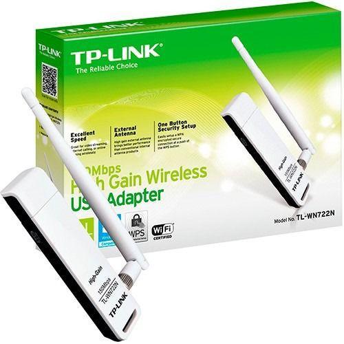 Imagem de Adaptador Wifi USB Antena TL-WN722N Tp-Link