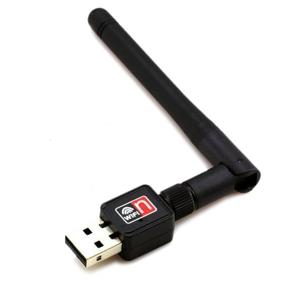 Imagem de Adaptador wireless usb wifi 900mbps sem fio lan b/g/n antena