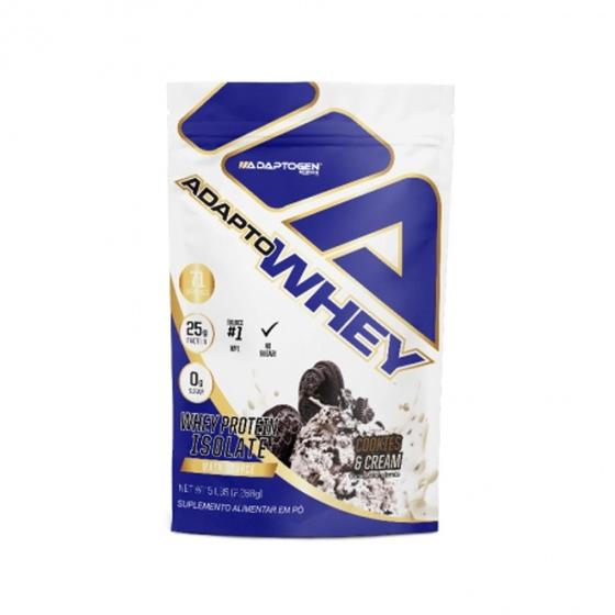 Adapto whey 2,268 kg isolado adaptogen Menor preço em Adapto whey 2,268 kg isolado adaptogen
