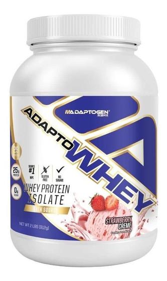 Adapto Whey Isolado 912g - Adaptogen Original - C/nf Menor preço em Adapto Whey Isolado 912g - Adaptogen Original - C/nf