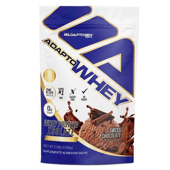 Adapto whey (sc) 2,2 kg - adaptogen (swiss chocolate) Menor preço em Adapto whey (sc) 2,2 kg - adaptogen (swiss chocolate)