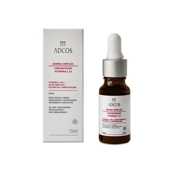 Adcos derma complex vitamina c20 com 15ml - Dermocosméticos - Magazine ...