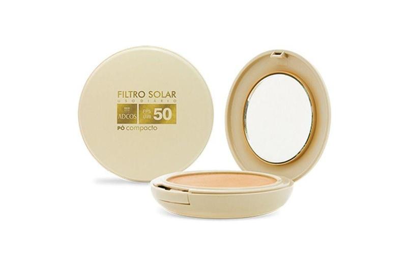 Imagem de Adcos Filtro Solar Tonalizante  FPS50 pó compacto 11g Bronze
