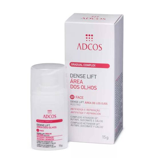 Adcos Gradual Complex Dense Lift Área Dos Olhos 15g - Dermocosmético ...