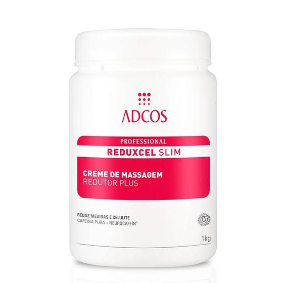 Imagem de Adcos Prof. Reduxcel Slim Creme de Massagem Redutor Plus 1kg