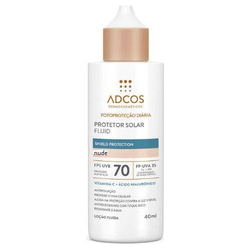 Imagem de Adcos Protetor Solar Fluid Colors Fps70 40ml - Nude