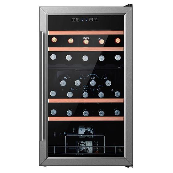 Adega Climatizada 33 Garrafas Dual Zone EOS Premium Compressor EAC33IM 110V Imagem de Adega Climatizada 33 Garrafas Dual Zone EOS Premium Compressor EAC33IM 110V