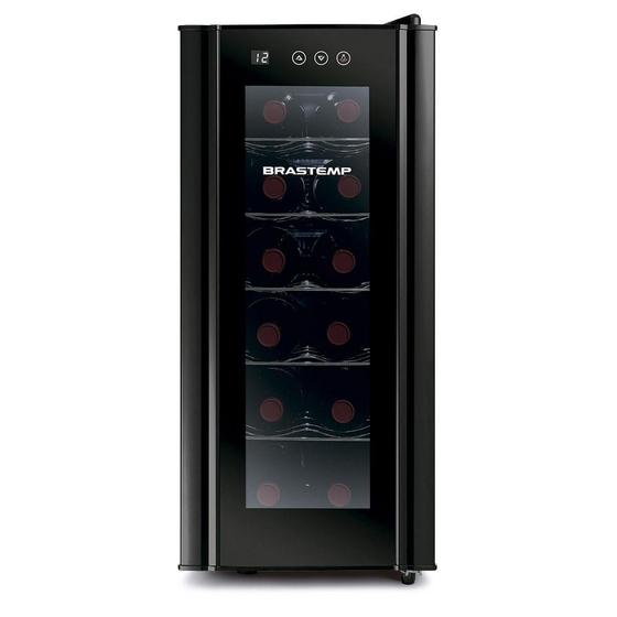 Adega Climatizada Brastemp Dual Zone 12 Garrafas BZC12BE 220v 220v Imagem de Adega Climatizada Brastemp Dual Zone 12 Garrafas BZC12BE 220v 220v